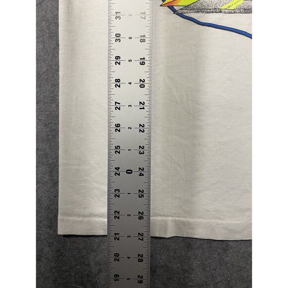 Cruisin' 66 Shirt Medium/ Large? White The Mother Road 90's Vintage - Picture 3 of 12